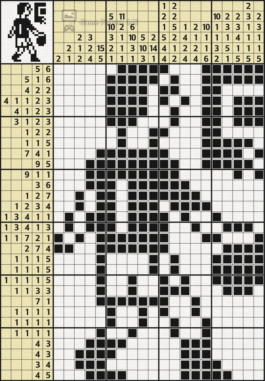 Nonograms Katana 25x30 All Answers To The Puzzles • Game Picture 146 4723