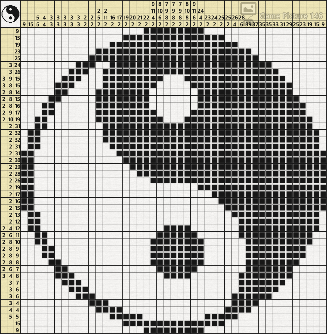 Nonograms Katana 30x50 All Answers To The Puzzles • Game Picture 146 0792