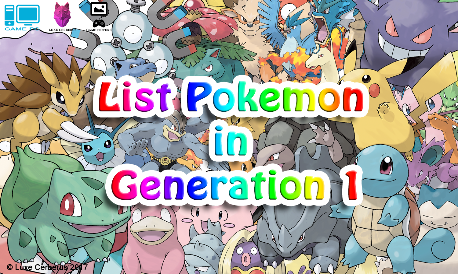 Pokémon Lists 